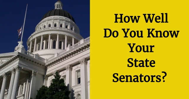 How Well Do You Know Your State Senators?