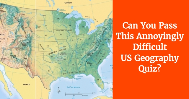 Can You Pass This Annoyingly Difficult US Geography Quiz?