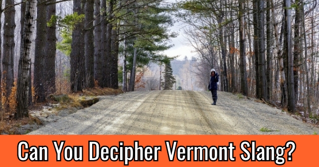Can You Decipher Vermont Slang?