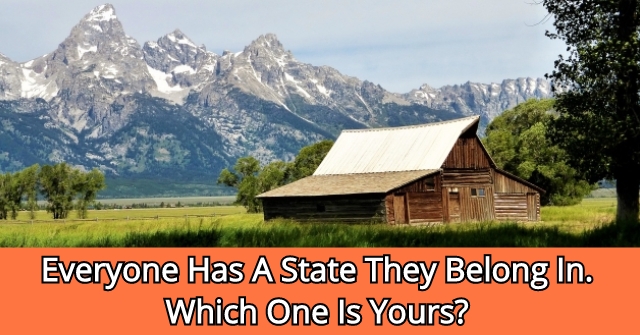 Everyone Has A State They Belong In. Which One Is Yours?
