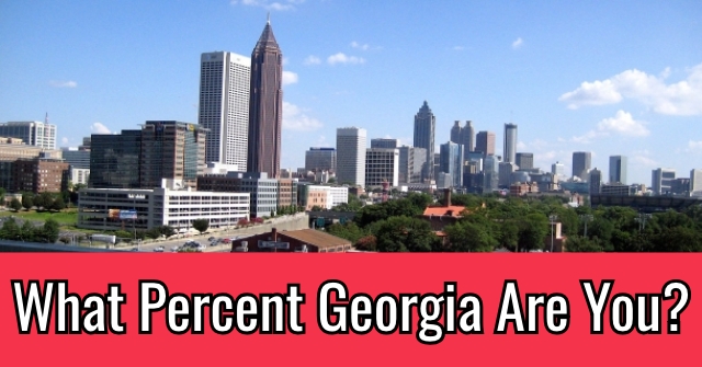 What Percent Georgia Are You?